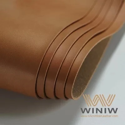 Premium PU Synthetisches Leder Polyurethan Veganes synthetisches Leder für Etiketten